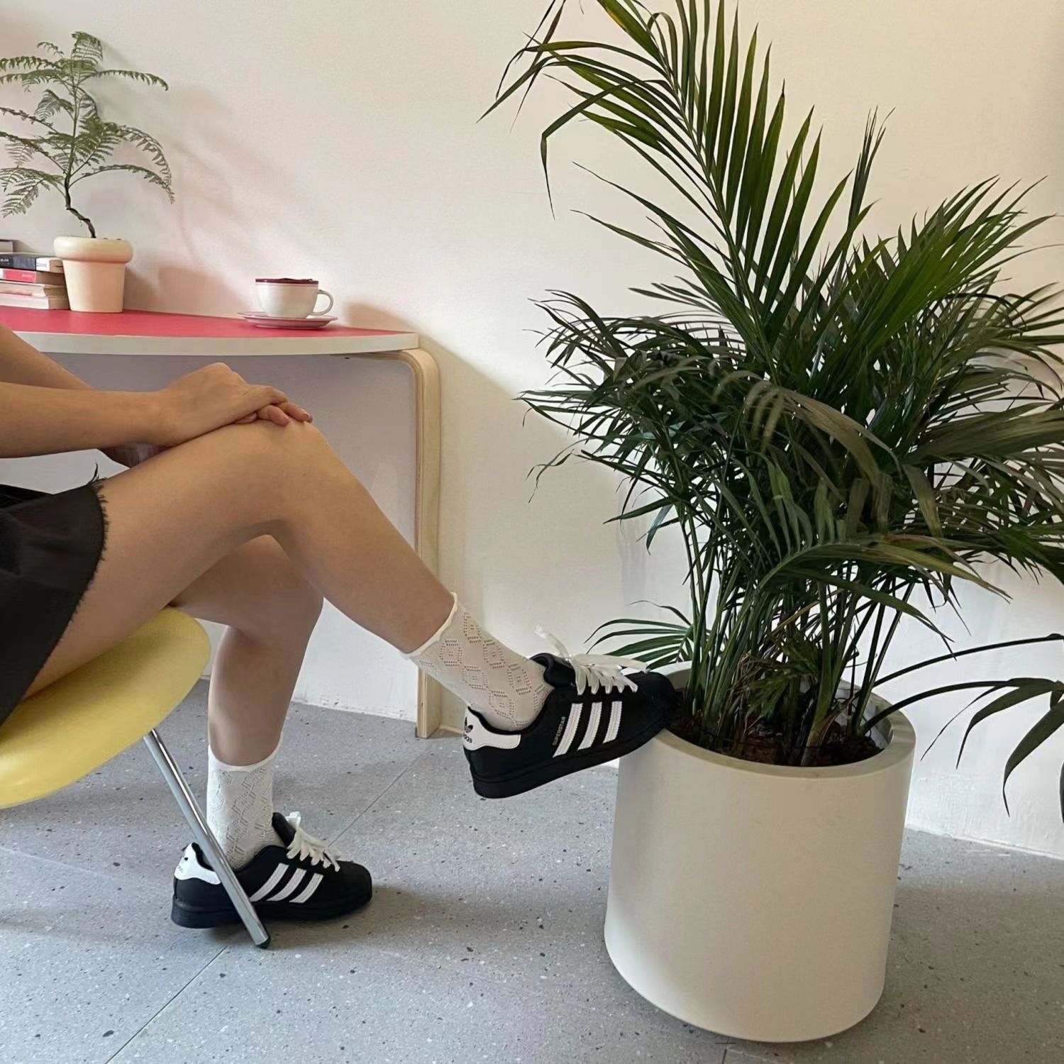 夏季薄款堆堆袜女ins潮百搭韩版镂空网眼透气花边简约甜美日系